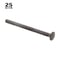Prime-Line Carriage Bolts, 1/4 in.-20 X 3-1/2 in., A307 Grade A Hot Dip Galvanized Steel (25 Pack) 9062507 - alternate 3
